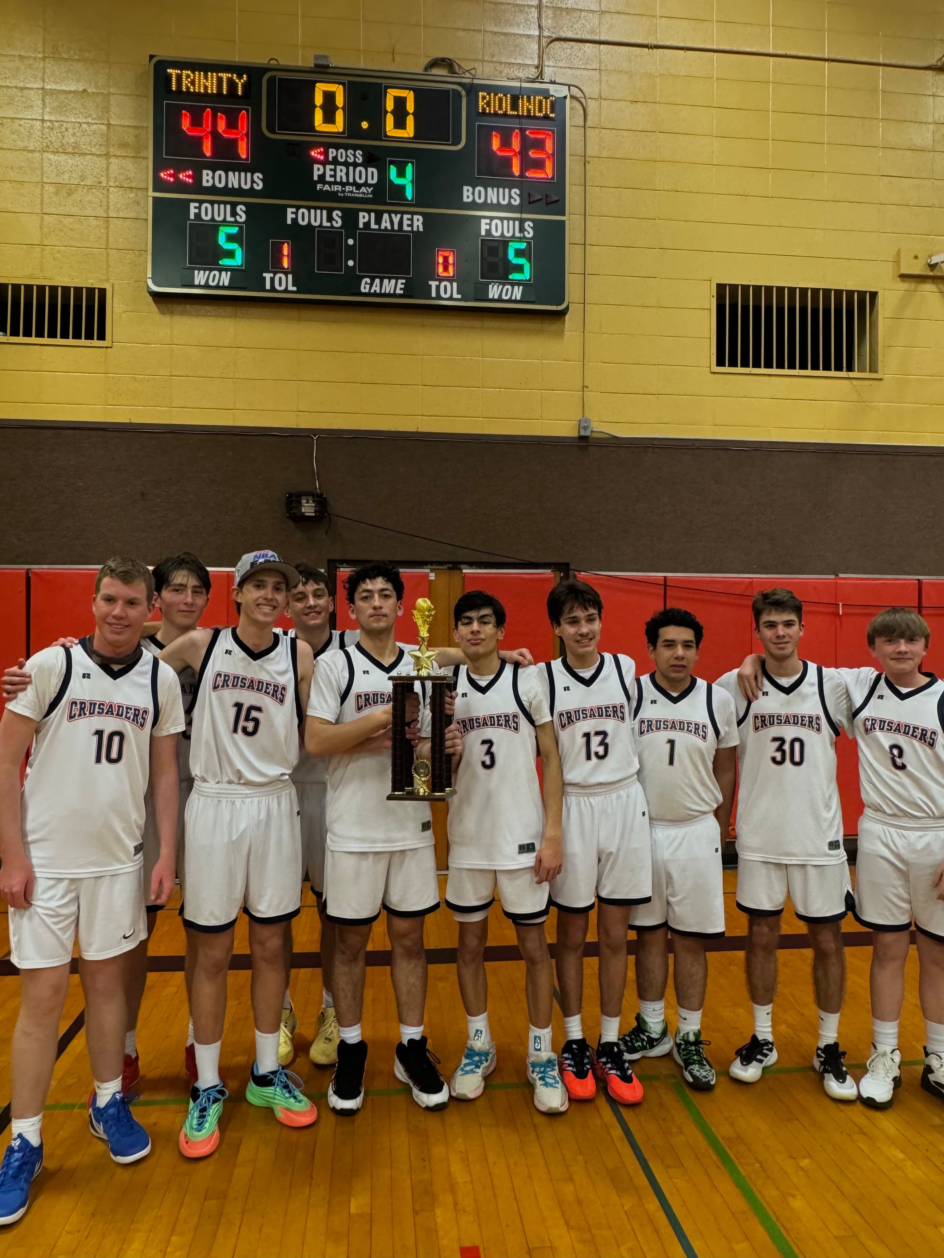 2025-26 Boys Varsity Basketball — Winter Champions
